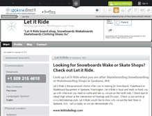 Tablet Screenshot of let-it-ride-spokane.spokanedirect.info